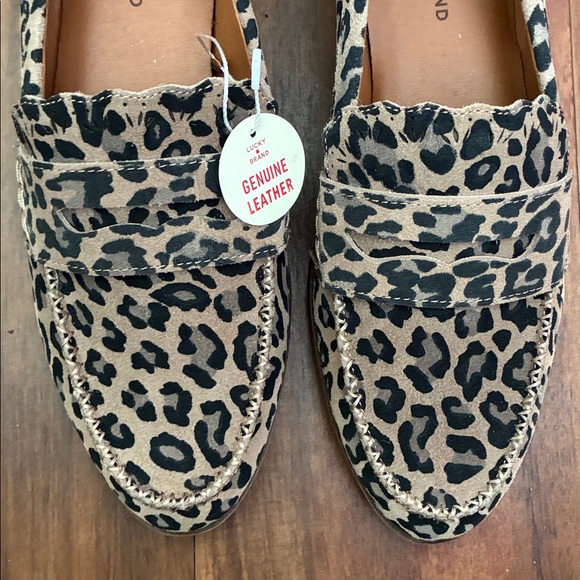 Lucky Brand Animal Print Flats - Picture 2 of 4